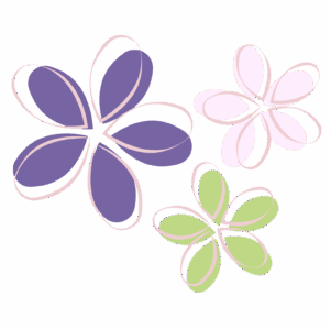 Pictogramme fleurs site Maud Gracien, Toulouse
